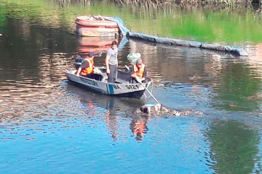 Hallaron un cuerpo en el Riachuelo