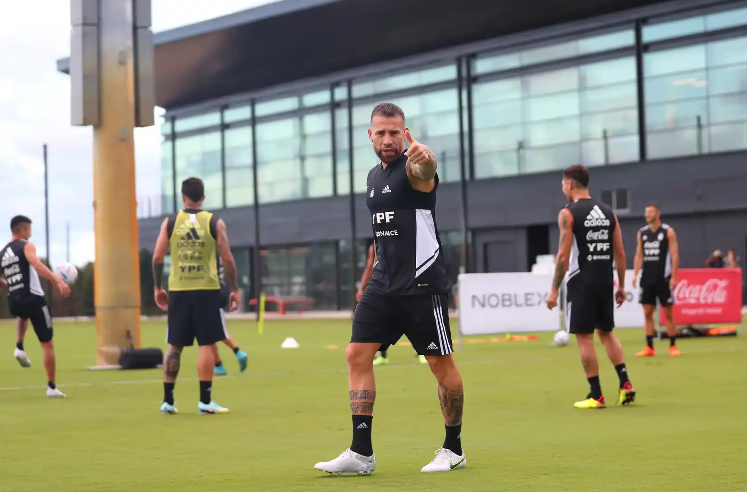 Nicolás Otamendi, defensor del seleccionado.
