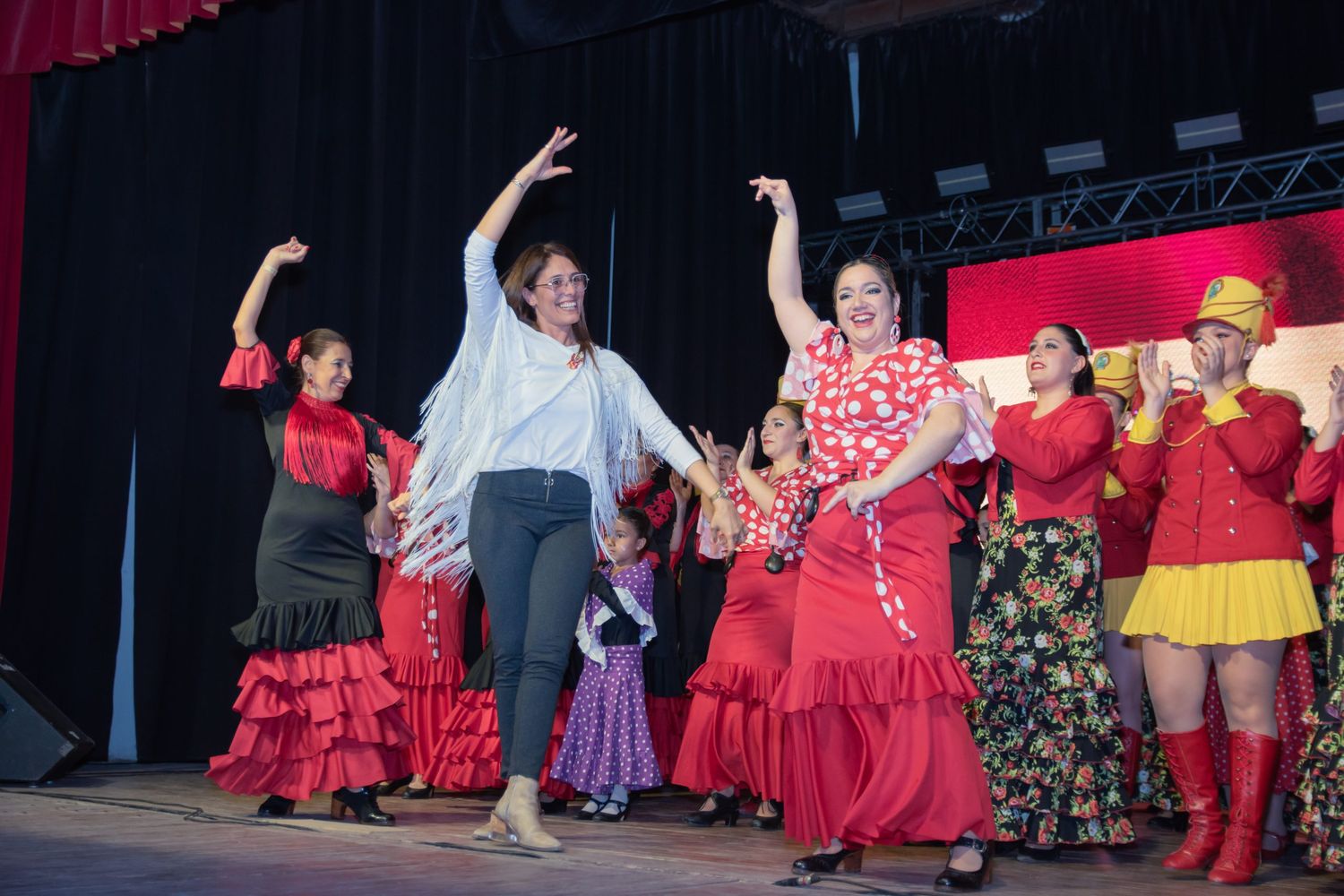 Andrea Tolosa sobre la Fiesta de las Colectividades: “Estamos muy felices”