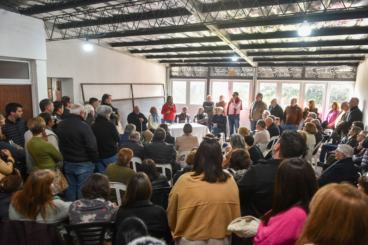 Dirigentes, compañeros y amigos se reunieron en un emotivo homenaje a Juan Carlos Stratta