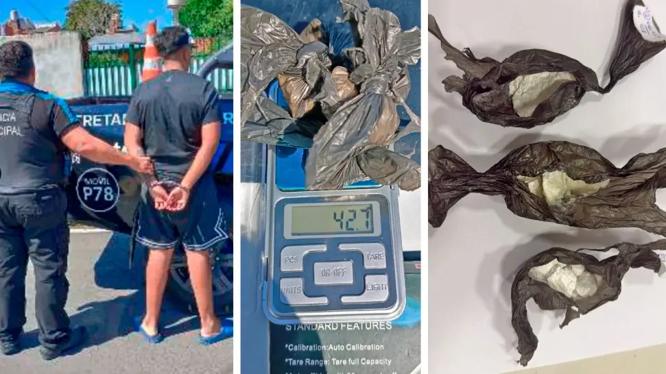 El operativo fue realizado por agentes de la Guardia Urbana de Pilar