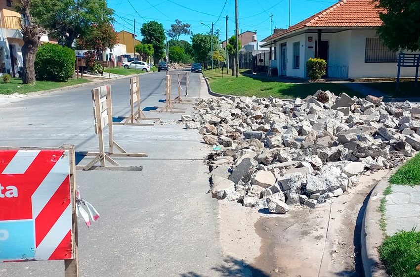 Cortes de tránsito por obras de reconstrucción de badenes