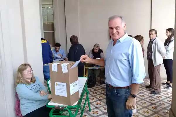 Votó Jaime Benedetti en las PASO 2019