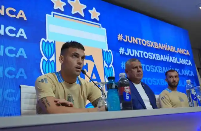 La Selección Argentina jugará un amistoso contra la Sub 20 en el estadio de Huracán para ayudar a Bahía Blanca