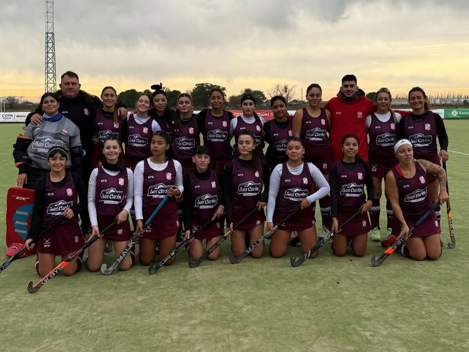 Primer día de la etapa regional de la Copa Santa Fe de hockey en Rafaela y Humboldt