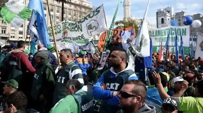 La CGT marchó: "Queremos que se cambie la desigualdad"