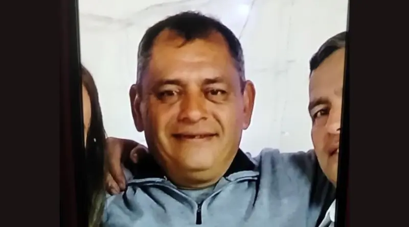 Ricardo Ismael Blanco, visto por última vez el viernes.
