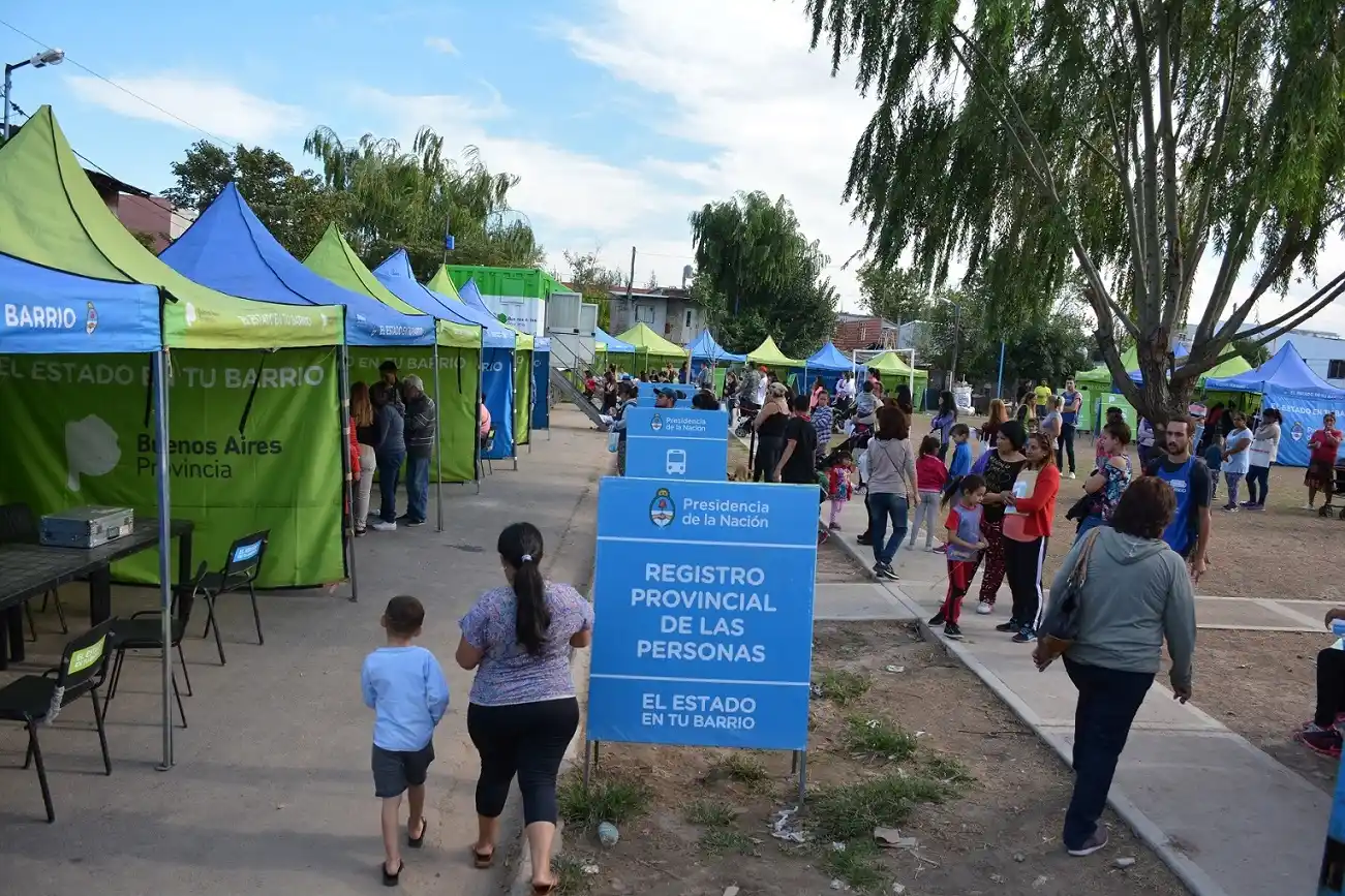 Más de 2,5 millones de vecinos ya hicieron sus trámites en "El Estado en tu Barrio"