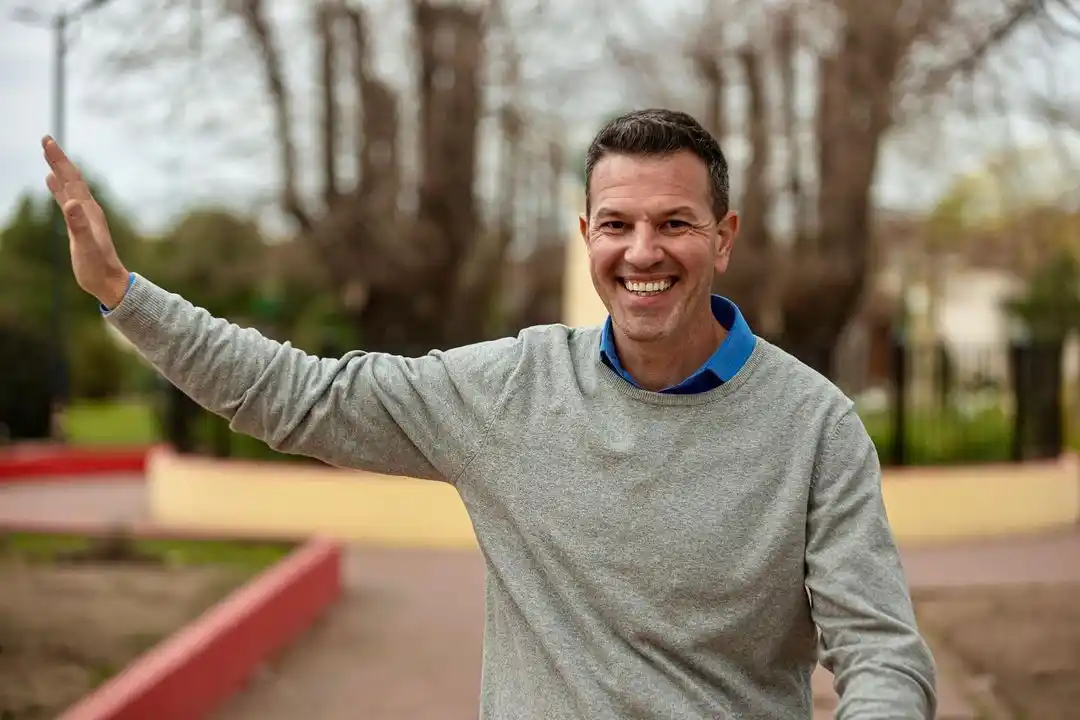 Sciaini dio el campanazo de la jornada, al superar al jefe comunal, José Luis Horna