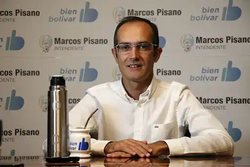 Desde Bolívar, Marcos Pisano pide la reelección de Kicillof en Provincia: "Ha cambiado la mirada hacia el interior"