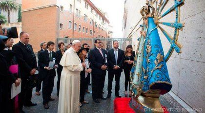 Bahía Blanca, Patagones y Pringles reciben a la Virgen de Luján bendecida por el Papa 
