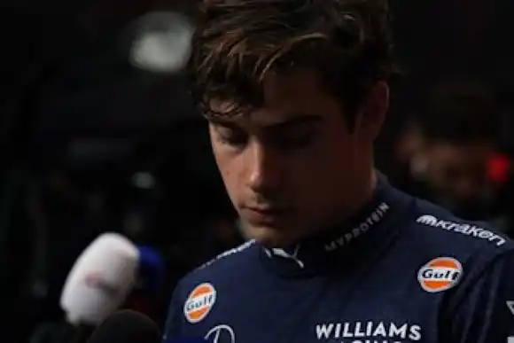 Franco Colapinto : "Muy triste"