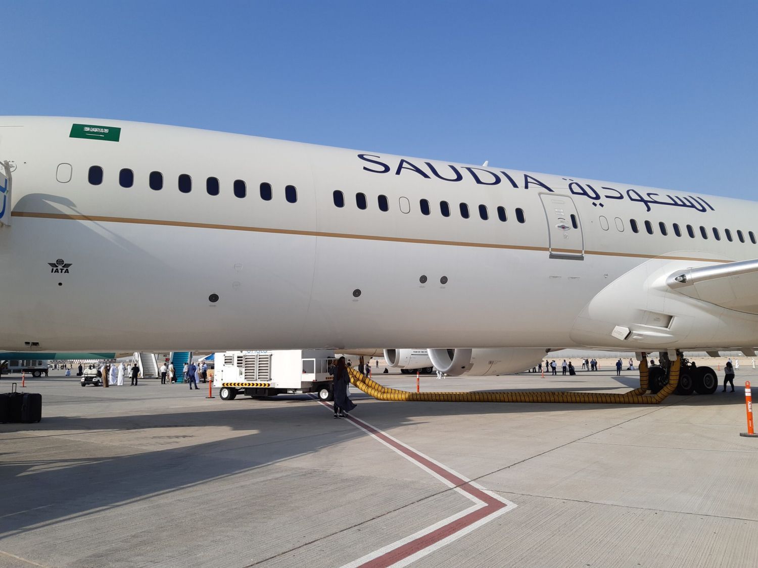 [FOTOGALERÍA] Dubai 2021: a bordo del 787-10 de Saudia