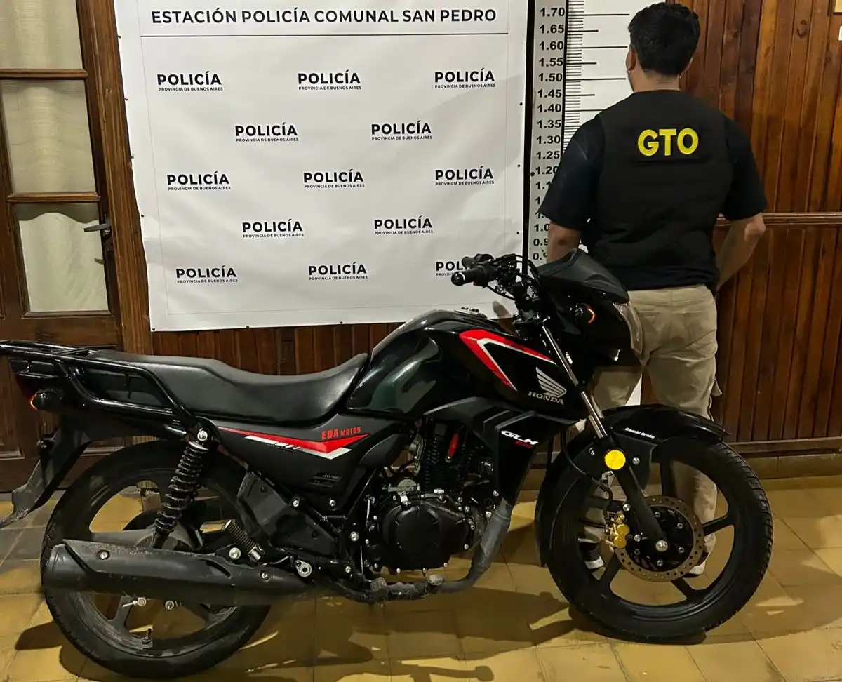 moto secuestrada disparos de armas de fuego
