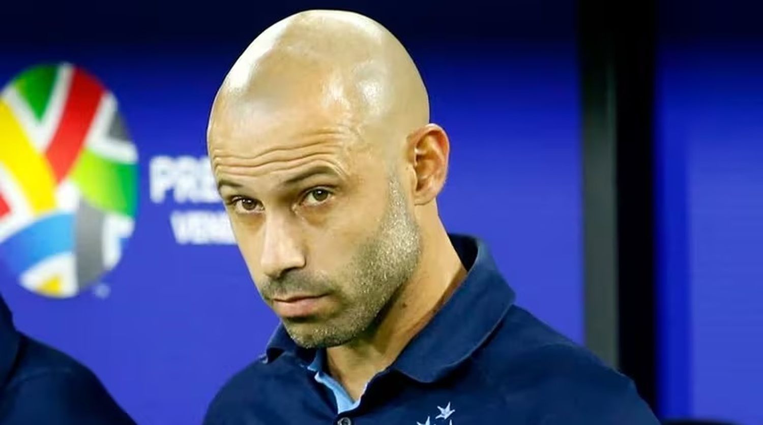 Javier Mascherano, director técnico de la Sub 23