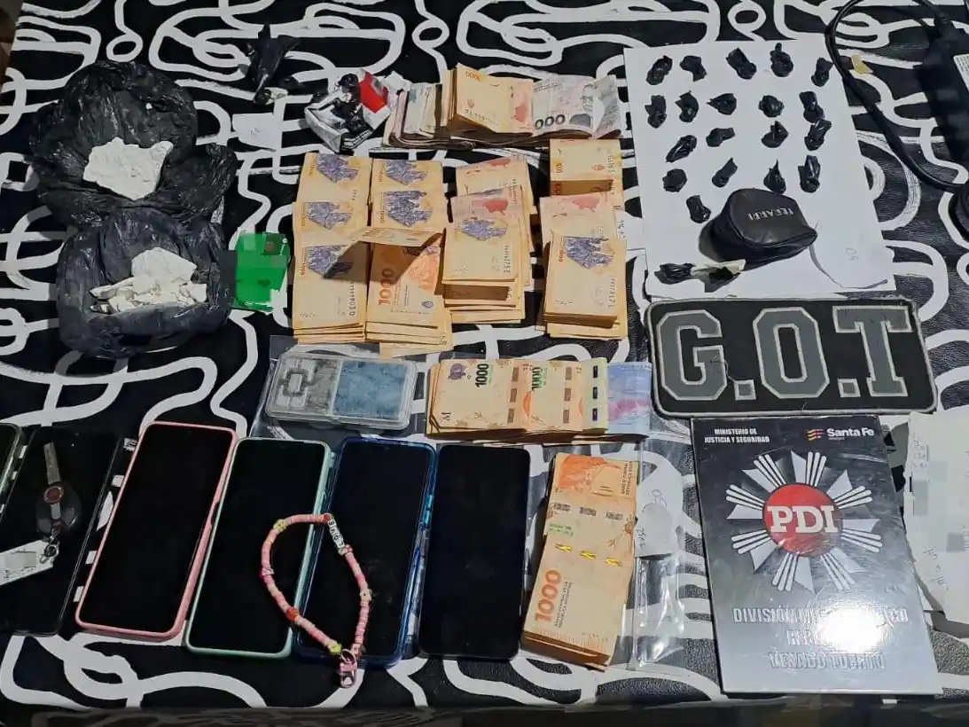 Los menores que se encontraban en el lugar fueron puestos bajo resguardo por el Servicio Local de Niñez.