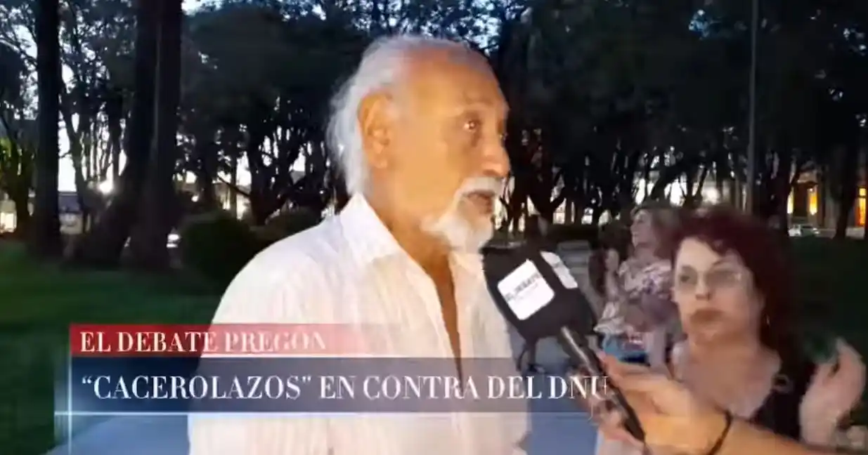 “CACEROLAZOS” CONTRA EL DNU PRESIDENCIAL