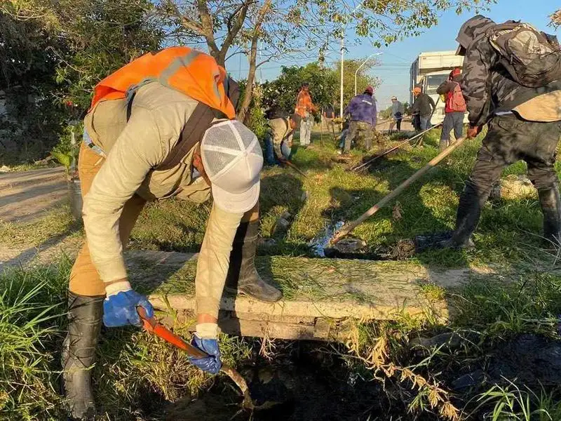 Rápida intervención comunal para paliar 
inconvenientes ocasionados por el temporal