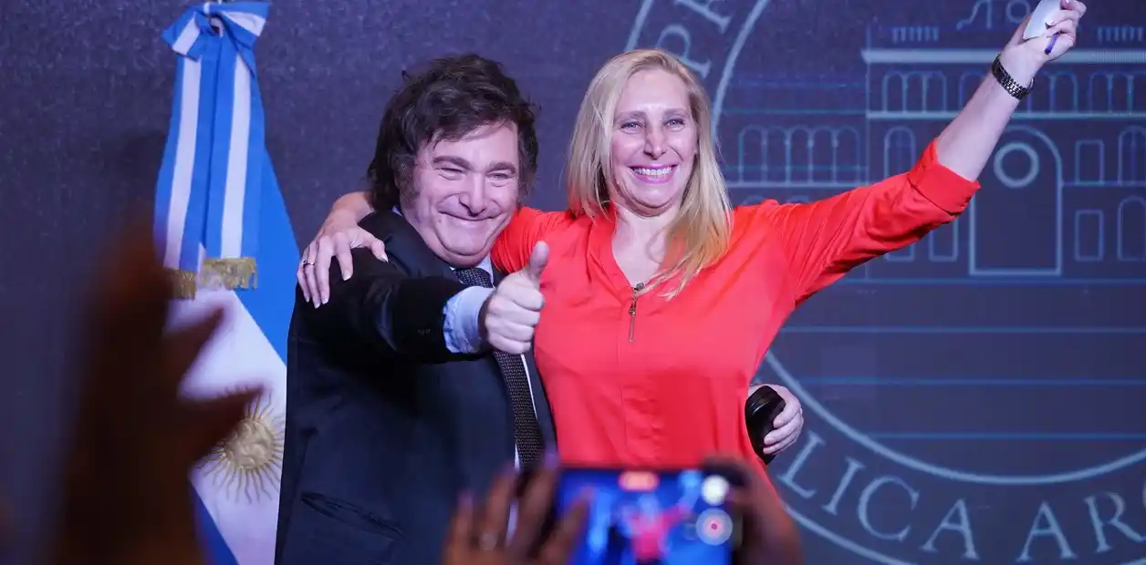 Con el 55% de los votos en el balotaje, Milei fue elegido presidente de la Nación