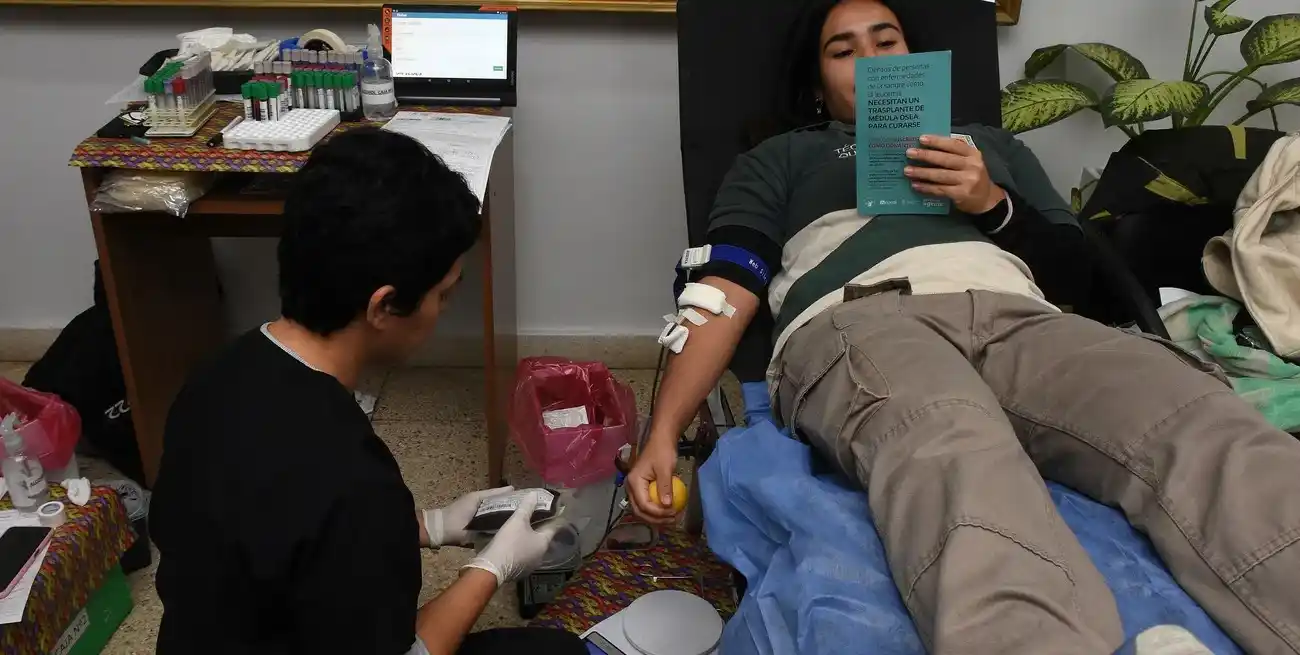 Donar sangre, un gesto altruista que salva vidas. Foto: Archivo