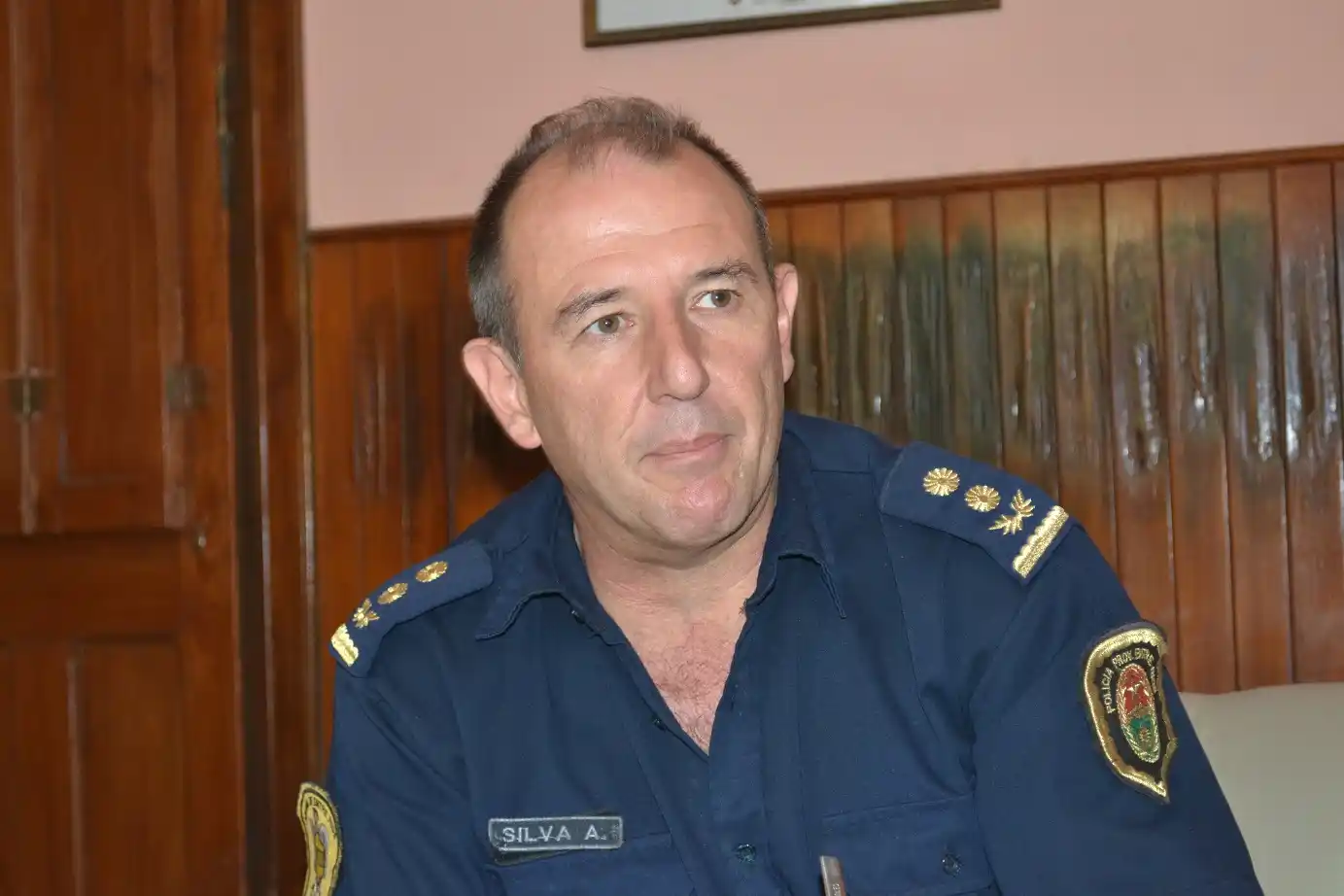 Disminuyó el delito en relación a años anteriores, explicó el Jefe de Policía Departamental