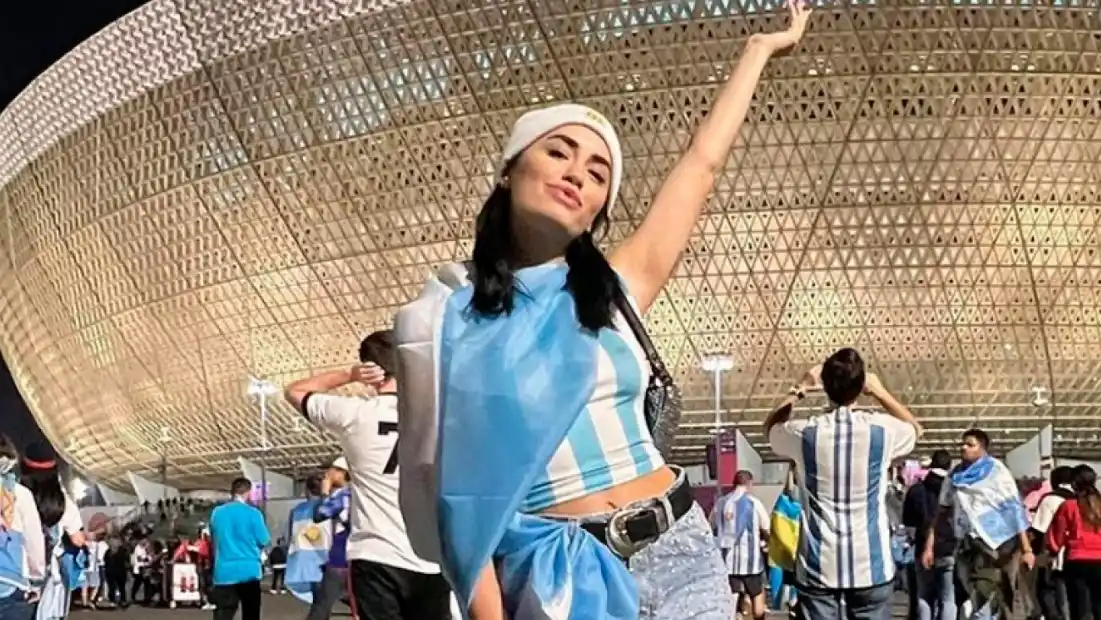 Lali Espósito mostró cómo es su divertida rutina en Doha