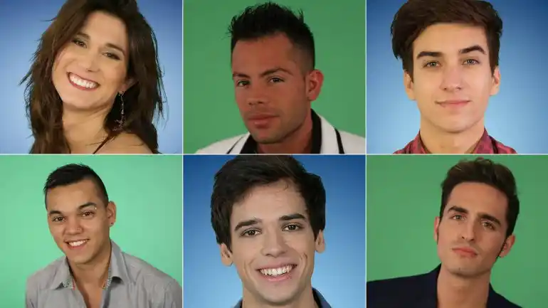 Seis nominados en Gran Hermano: Valeria, Eloy, Mariano, Brian, Matías y Solano
