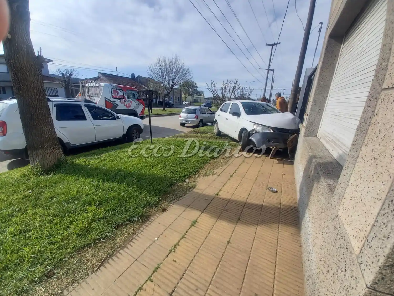 Choque en 554 entre 519 y 521