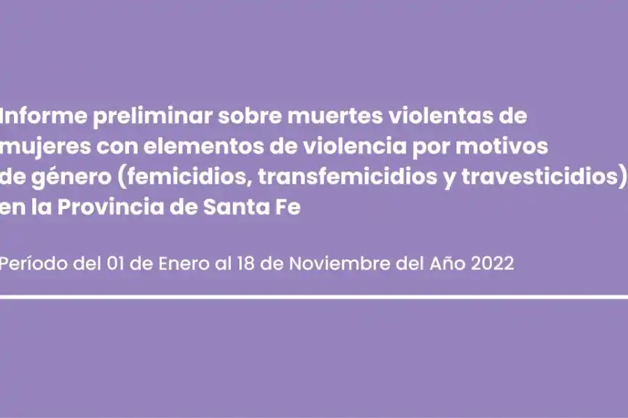 Observatorio de las Violencias y Desigualdades de Género de Santa Fe