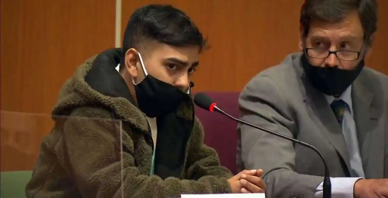 “Simplemente pedir disculpas”, dijo Lautaro Teruel antes de recibir el veredicto