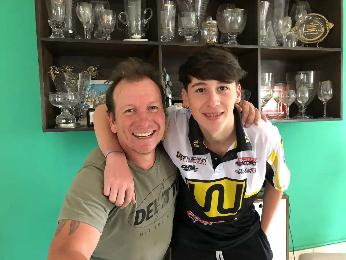 Los Delgado y su pasión por las motos