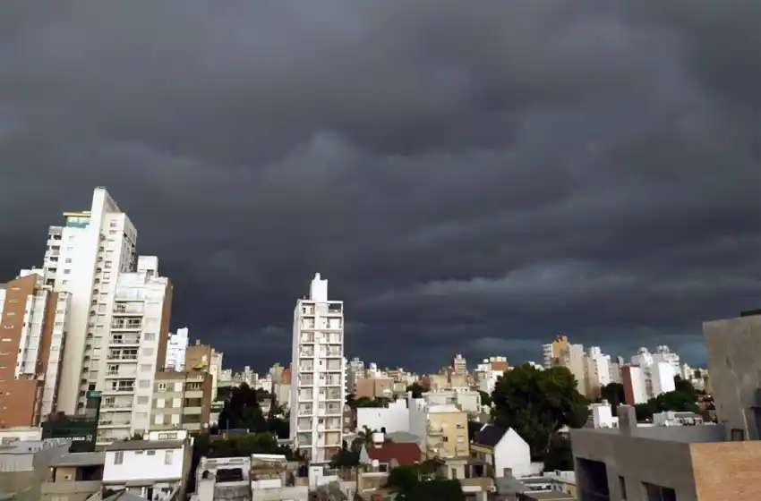 Alerta amarillo por fuertes tormentas para este domingo y lunes en Rosario y la región