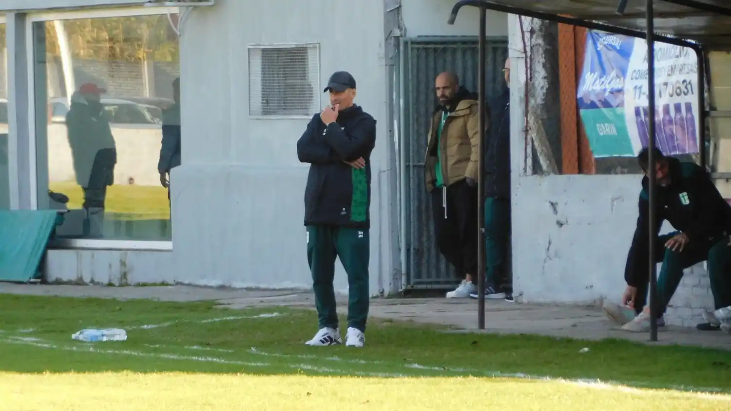 Cristian Álvarez, el responsable del buen presente del equipo de Barrio Alberione.