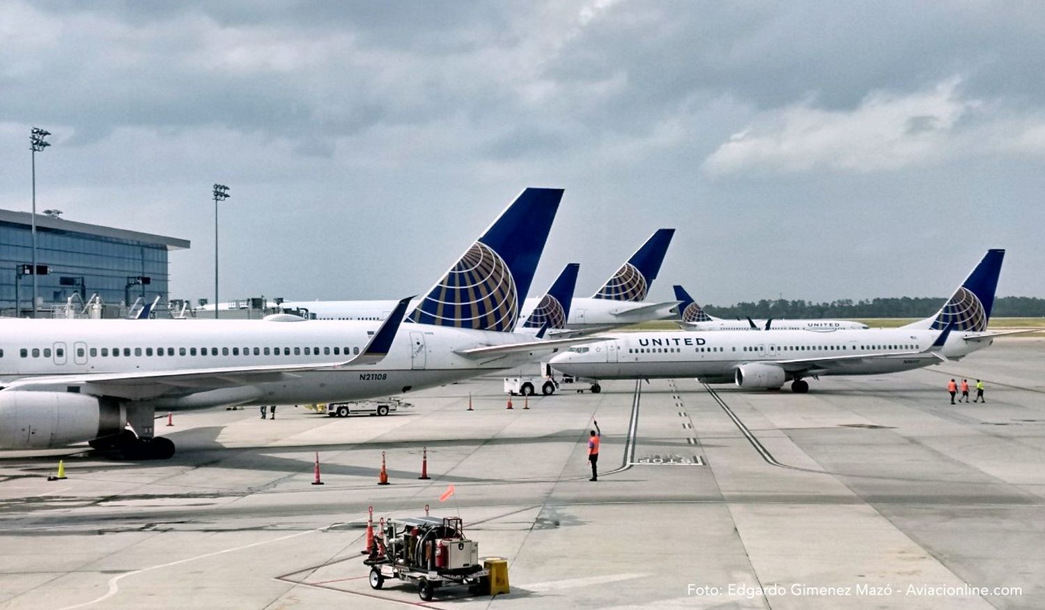 United presentó la mayor programación de vuelos desde marzo de 2020