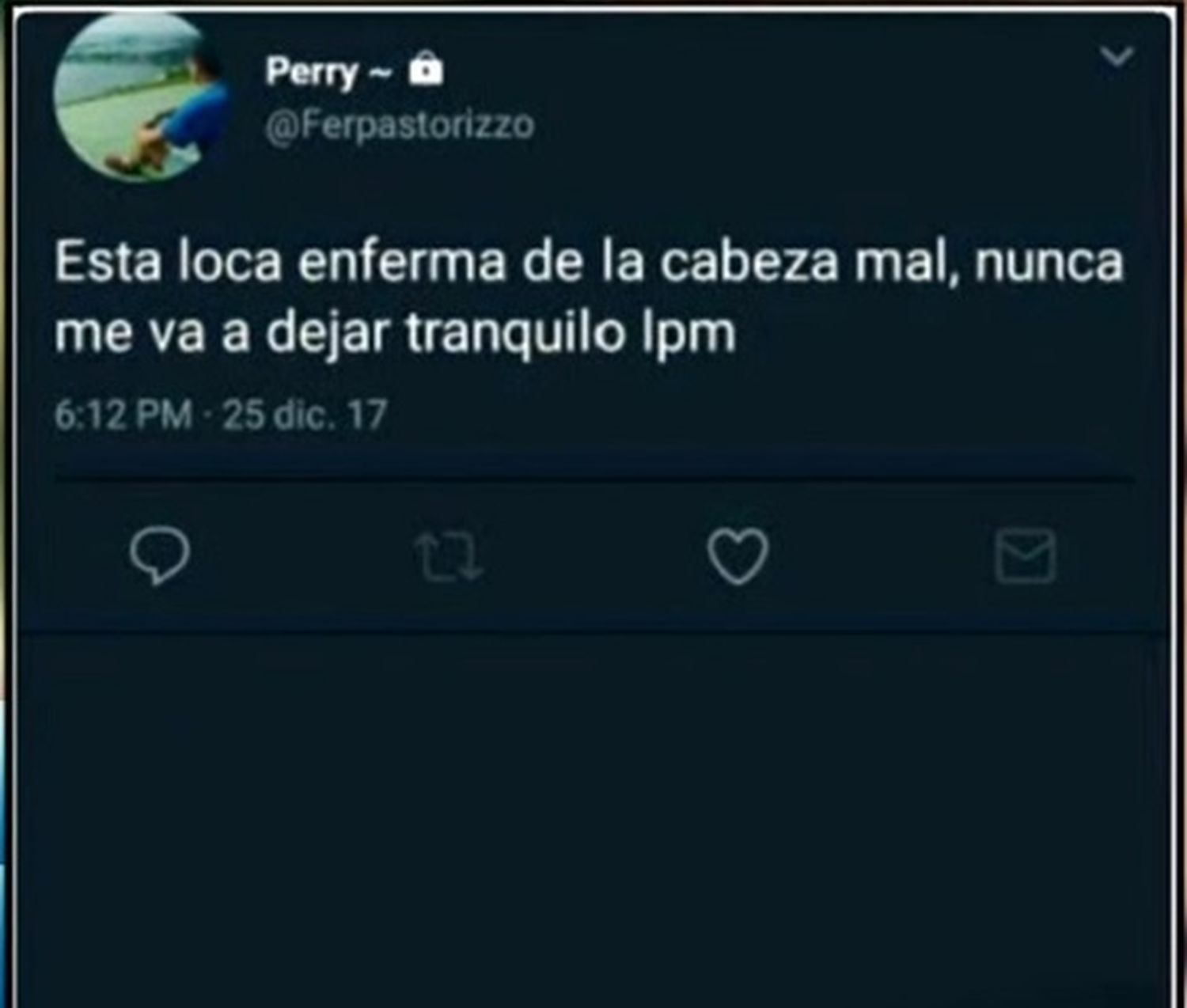 Los Tweets de Fernando antes de ser asesinado: "Esta loca enferma nunca me va a dejar tranquilo"