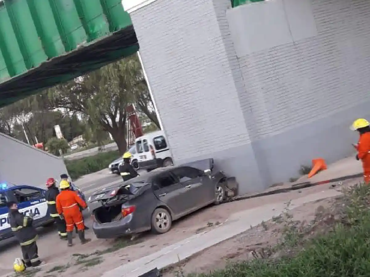 Fatal accidente en el puente de Río Primero 