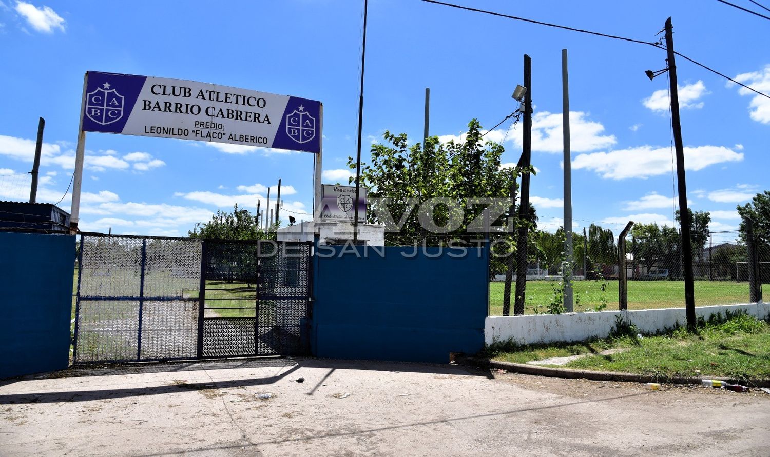 Barrio Cabrera, el club que se beneficiará con el Festival de la Buena Mesa. Habrá estacionamiento sobre  Av. Chile.