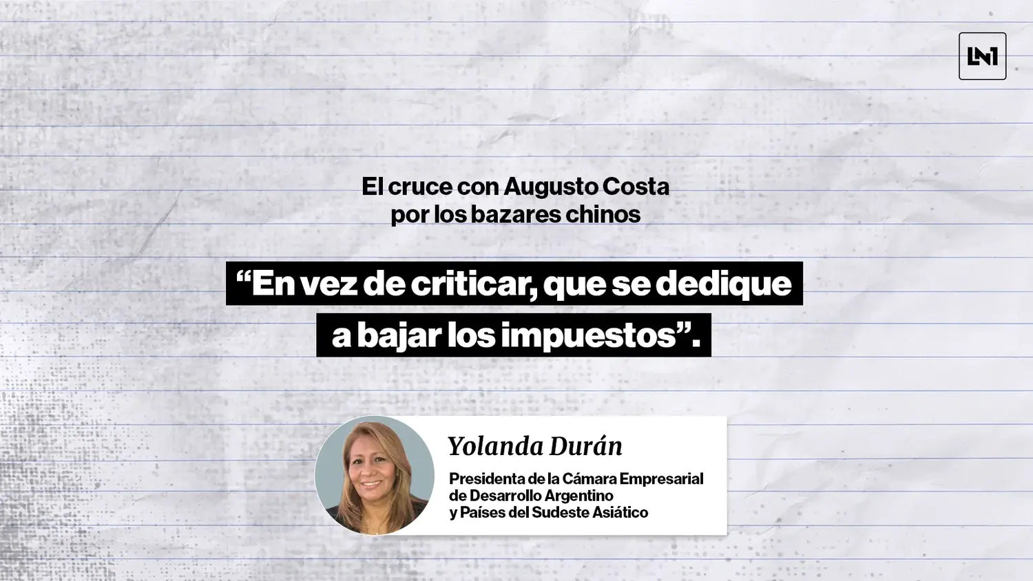 Desde los bazares chinos de la Provincia respondieron a las críticas del ministro Costa: "Que se dedique a trabajar"