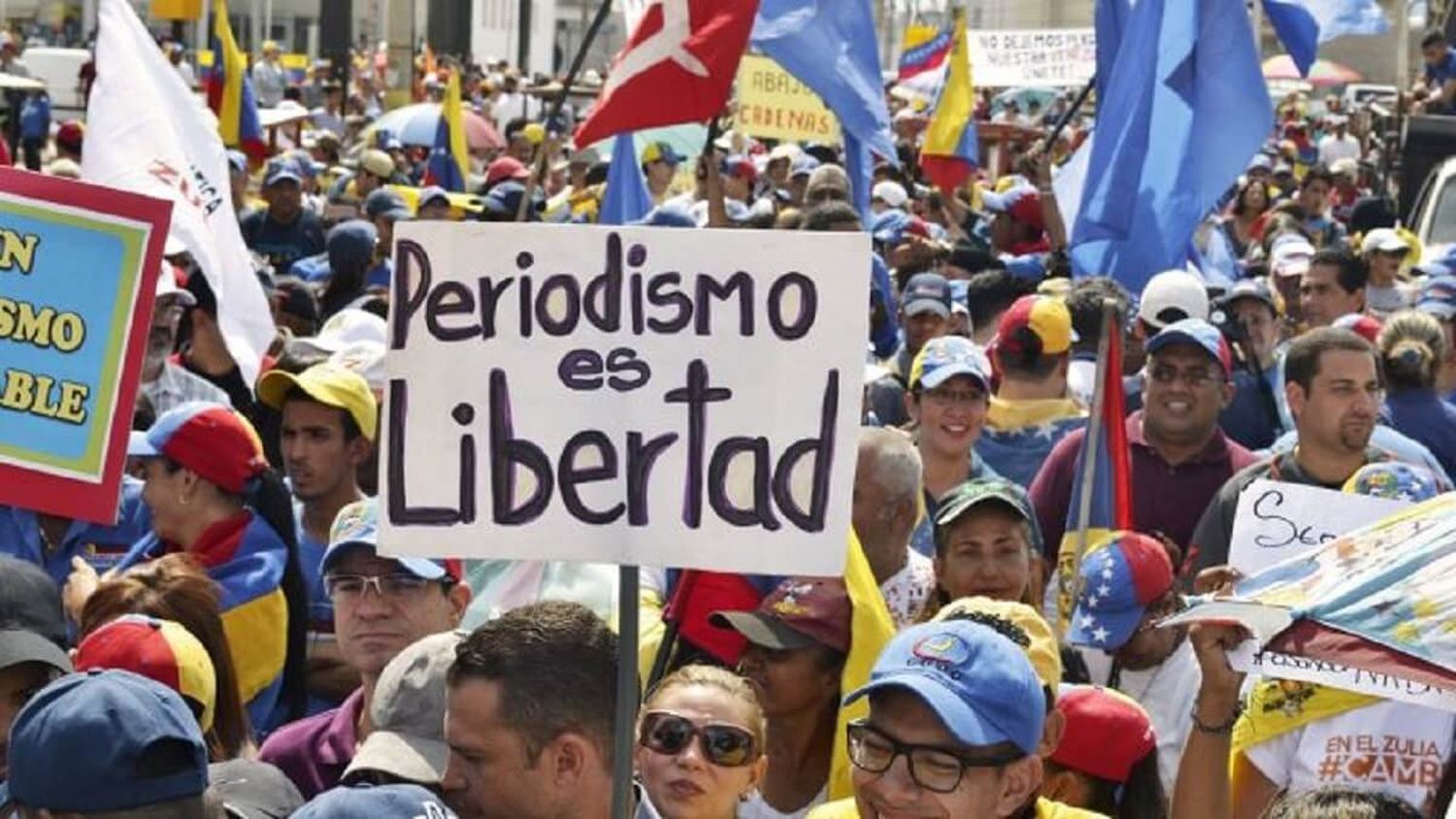 NO HAY NADA QUE CELEBRAR para los periodistas venezolanos en el Día de la Libertad de Prensa