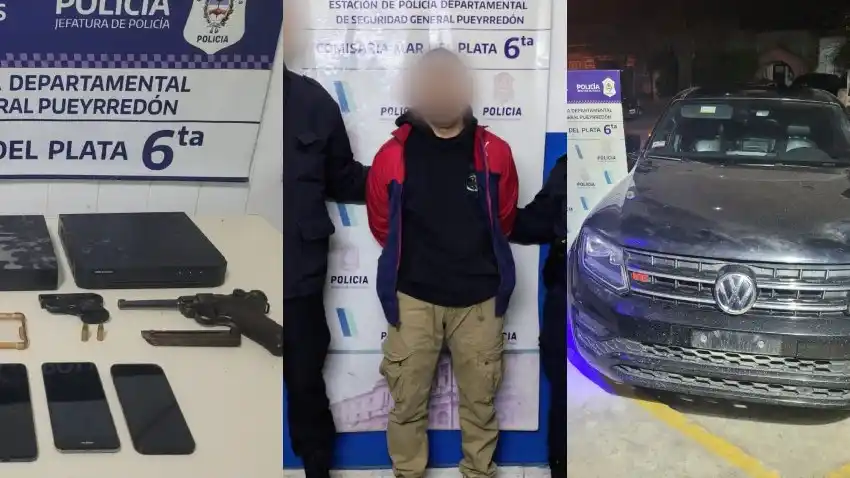 La investigación se originó por una causa de abuso de armas y otros delitos en Quilmes.