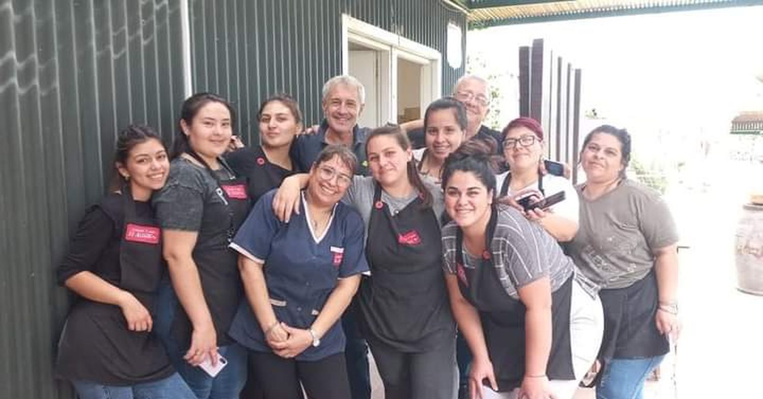 Sergio Dalma eligió otra vez el parador El Alegre