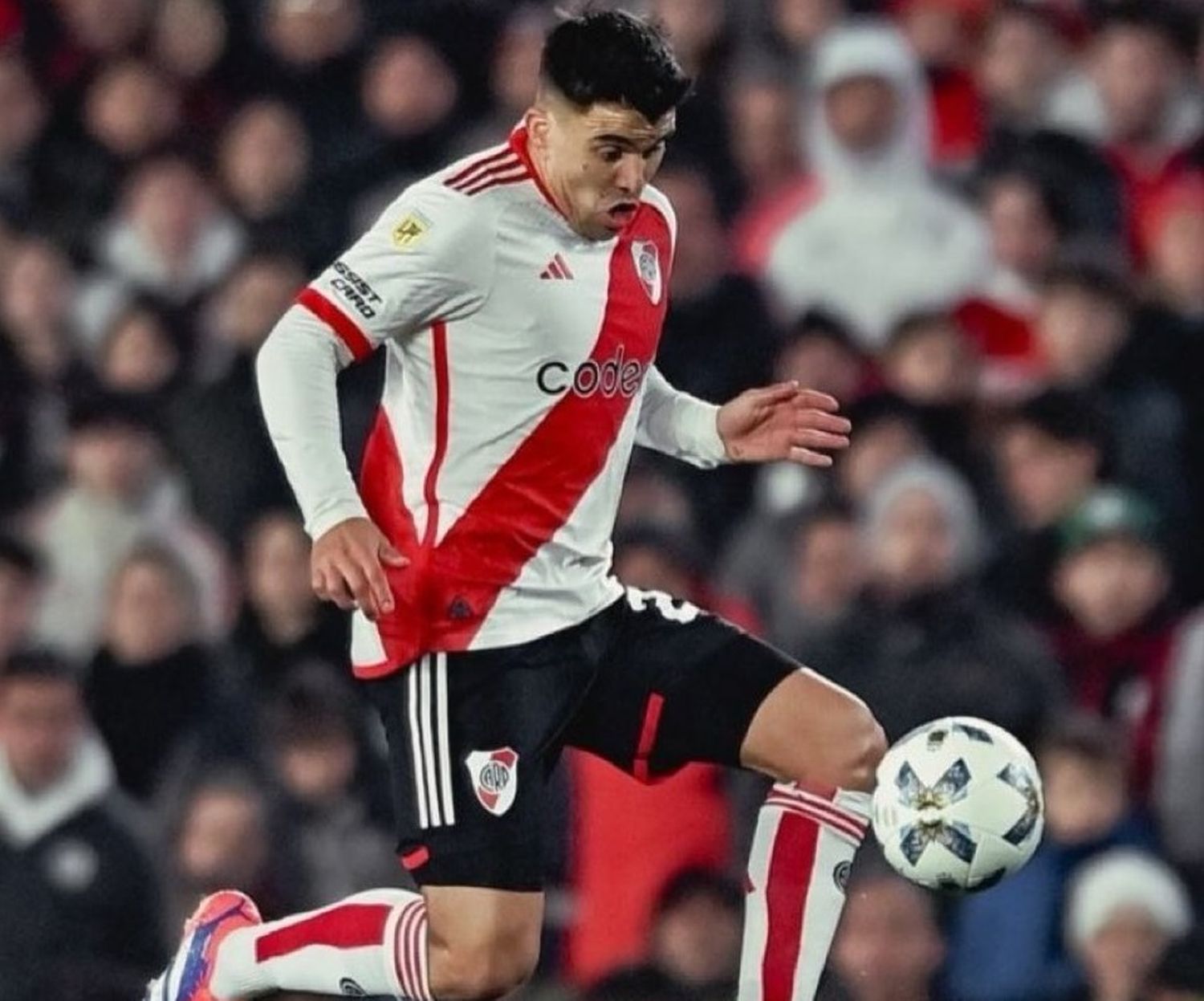 Acuña debutó este domingo en River.