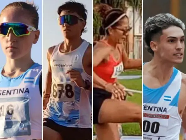Leonela López, Benjamín Castillo Molina, Florencia Bermúdez y Tomás Mondino..Foto:Todo a Pulmón