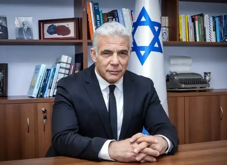 Yair Lapid, líder opositor israelí.