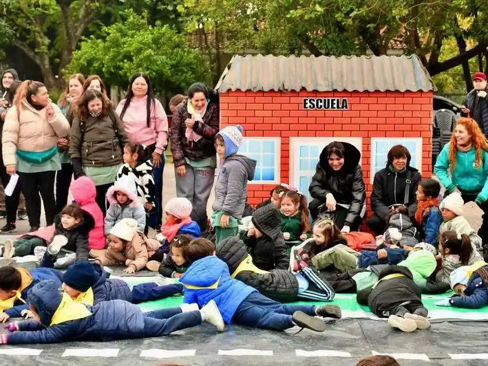 El Municipio conmemoró el Día Nacional
de la Seguridad Vial junto a jardineritos