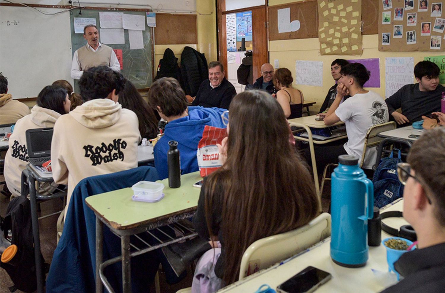 Las charlas de Educación Financiera siguen recorriendo las escuelas de Mar del Plata