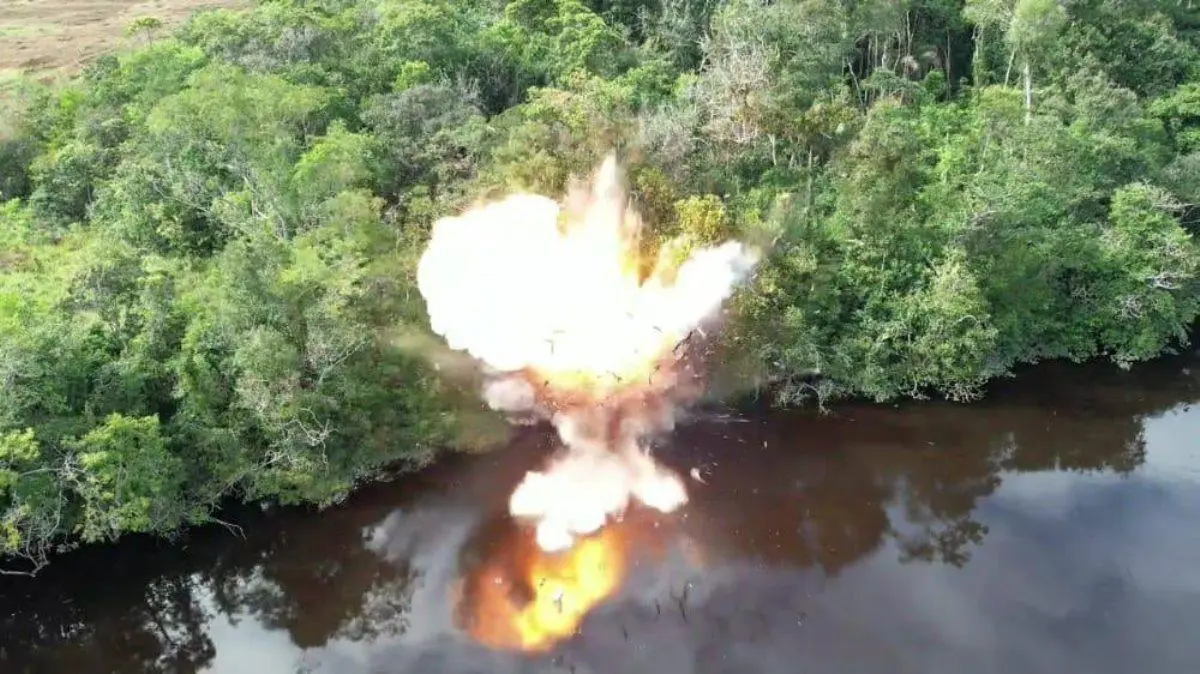¡HASTA DEBAJO DE LAS PIEDRAS! Desmantelan campamentos de minería ilegal en Parque Nacional Canaima