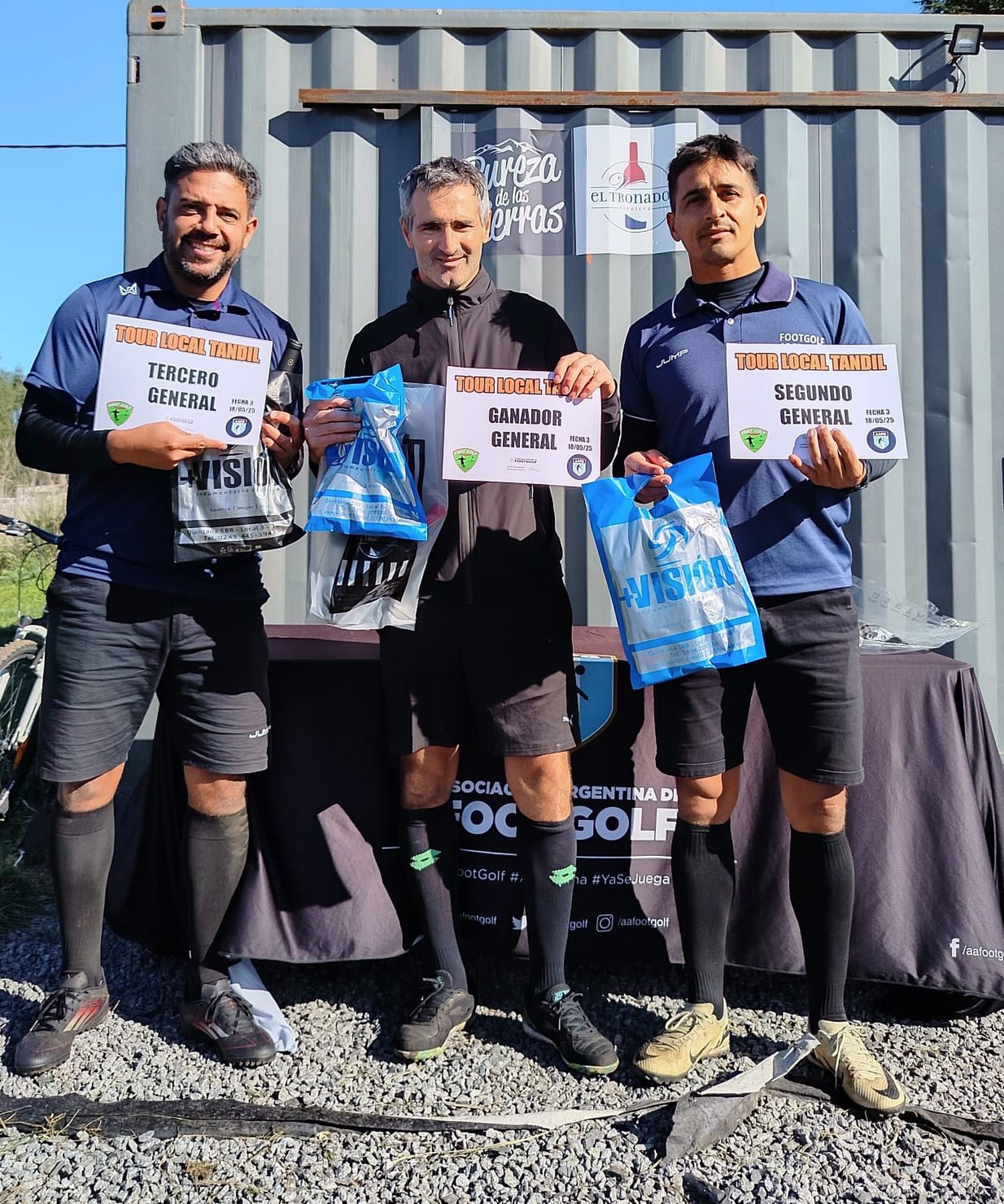 El footgolf tandilense tuvo su doble jornada