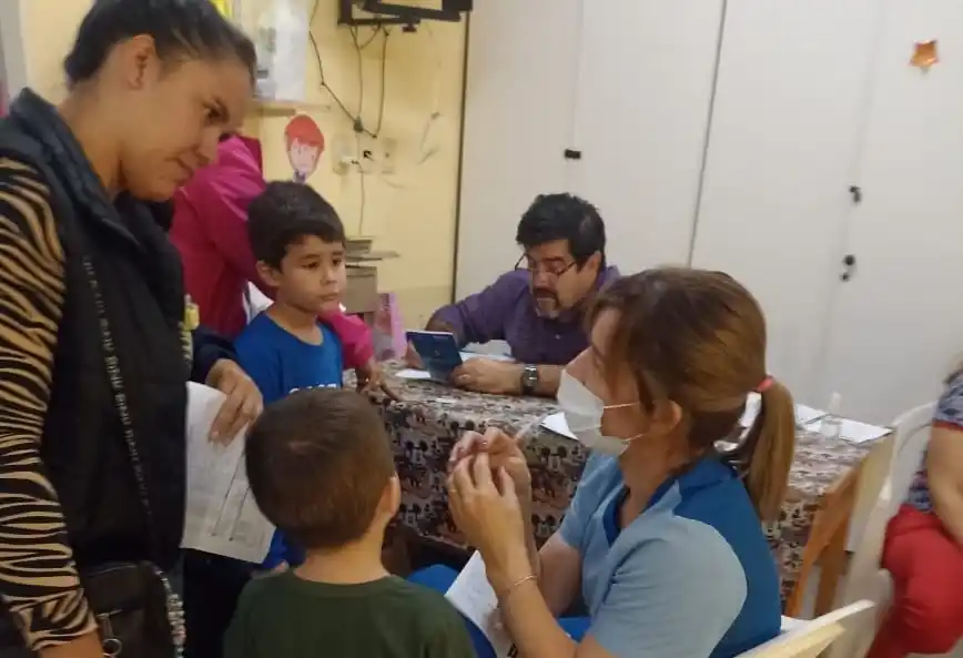 Más de un centenar de niños recibieron controles de salud mediante el Programa Provincial de Libretas de Salud Escolar