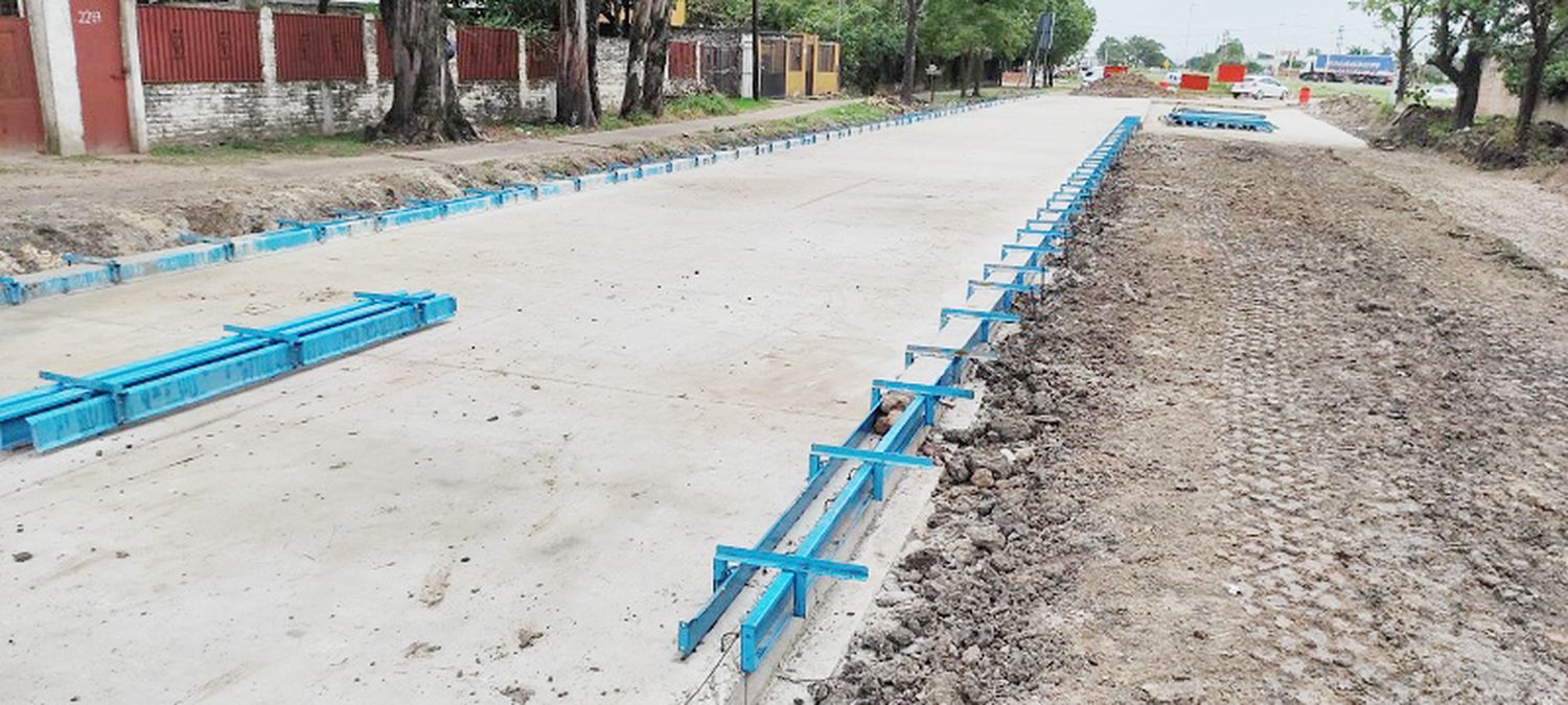 Avanza a buen ritmo la primera etapa
de la obra de la avenida Los Pioneros